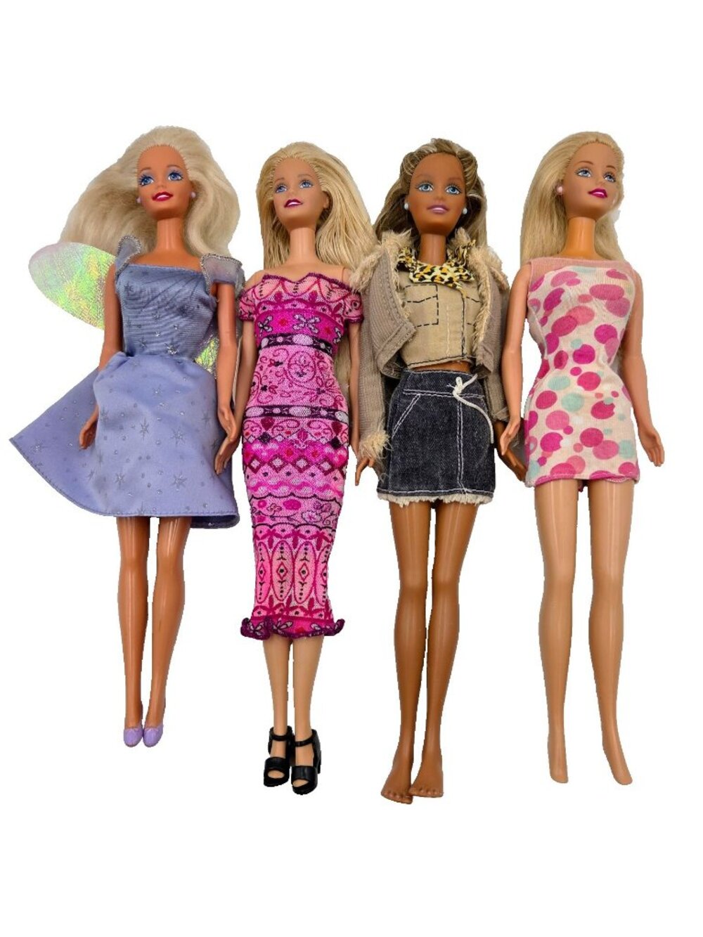 Barbie Doll Lot Tooth Fairy Hot Spot 4 Dolls Mattel Read